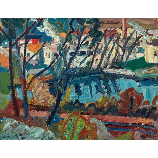 "Landschaft bei Turgi"