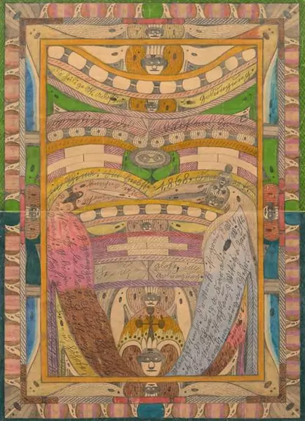 ADOLF WÖLFLI — Saint Adolfina of Golungung in China. Circa 1920. — Koller Auktionen