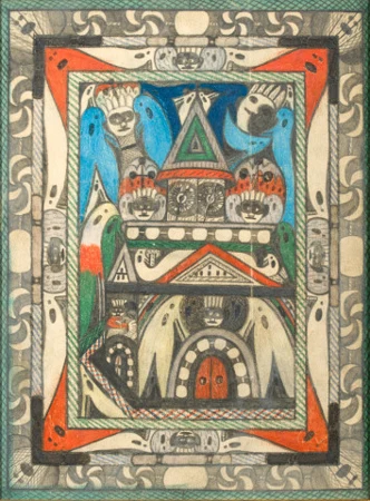 St. Adolf Grabkapelle, um 1920