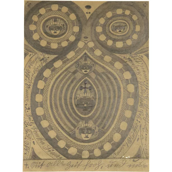 Adolf Wölfli — Skt. Anna Karaffe