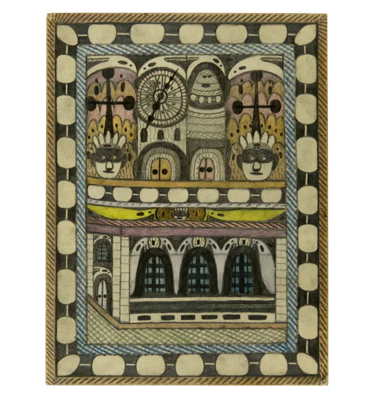Adolf Wölfli — Challon in der Soolenthal=Ebene, Spanien