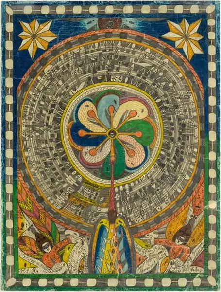 WÖLFLI, ADOLF — China-Engel. 1916. — Koller Auktionen
