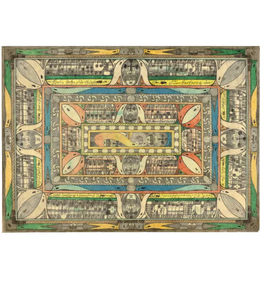 Adolf Wölfli — Santta Maria von Fuentterterre