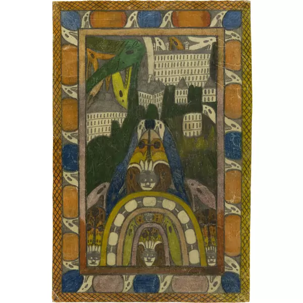 Adolf Wölfli — Otilien-Berg bei Strassburg — Galerie Kornfeld