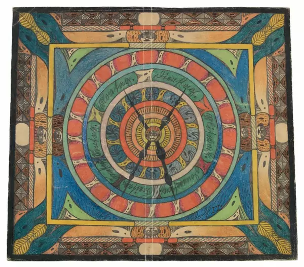 Adolf Wölfli — St. Adolf-Marmel Diamantt — Galerie Kornfeld