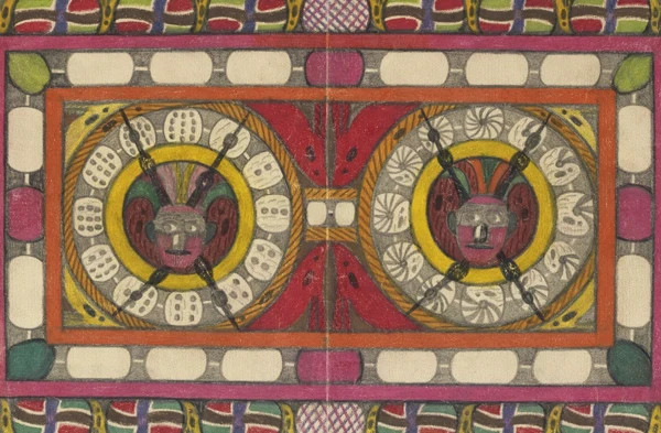 Adolf Wölfli — Hiesiges Bild ist ein Theil vom Denkmal, 1926