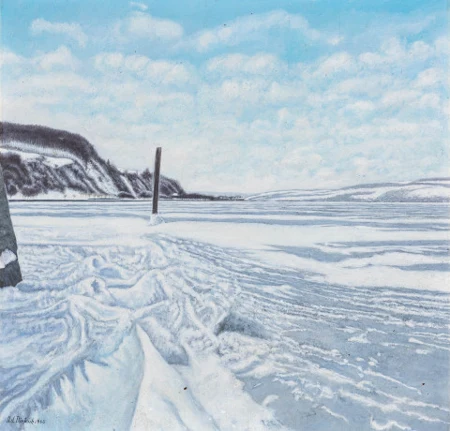 Winter am Untersee, 1940