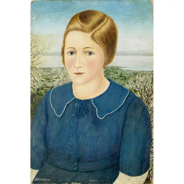 Adolf Dietrich — Mädchenbildnis - Bildnis Ruth Koller