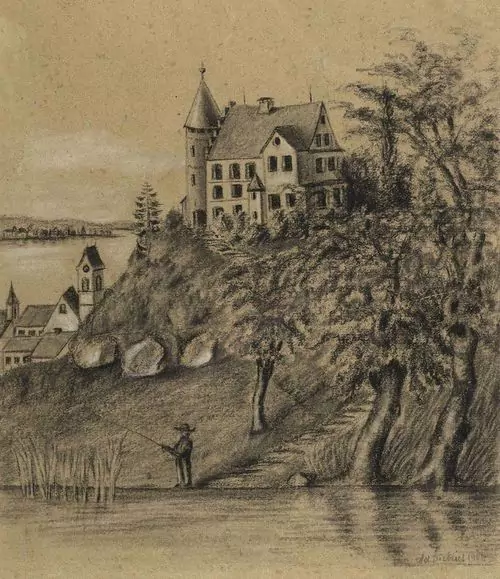 ADOLF DIETRICH — Schloss am Bodensee. — Koller Auktionen