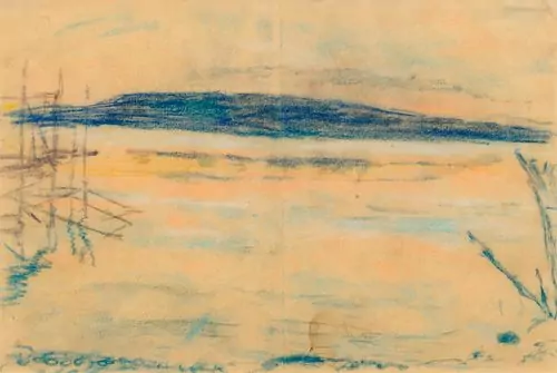 ADOLF DIETRICH — Lake and blue mountain. — Koller Auktionen