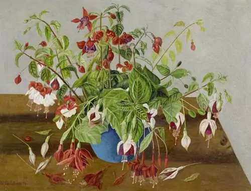 ADOLF DIETRICH — Fuchsienstrauss. 1937. — Koller Auktionen