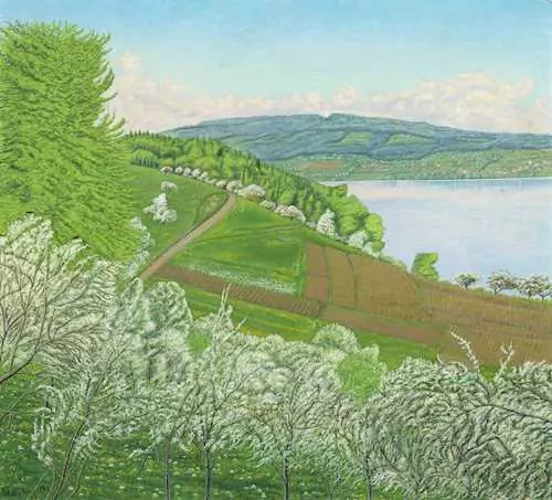 ADOLF DIETRICH — Spring in Lower Lake Constance. 1932. — Koller Auktionen