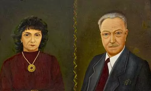 ADOLF DIETRICH — Doppelbildnis Eltern Lüthy. 1947. — Koller Auktionen