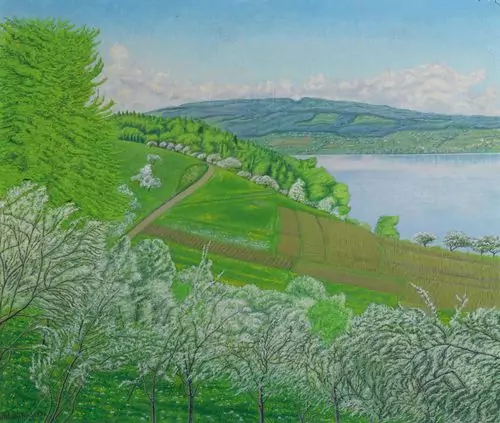 ADOLF DIETRICH — Frühling am Untersee. 1932. — Koller Auktionen