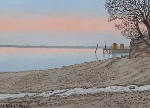 ADOLF DIETRICH — Wintermorgen bei Berlingen. 1933. — Koller Auktionen