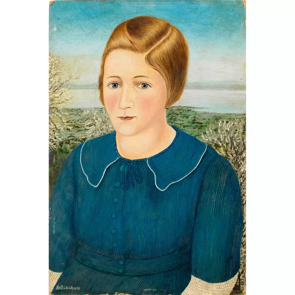 Adolf Dietrich — Mädchenbildnis - Bildnis Ruth Koller