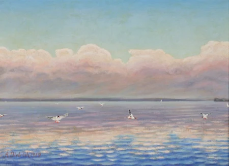 Möwen am Untersee, 1919