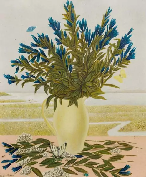 ADOLF DIETRICH — Blumenstillleben. 1956. — Koller Auktionen