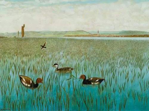 ADOLF DIETRICH — Wildenten. 1954. — Koller Auktionen