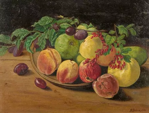 ADOLF DIETRICH — Stilleben mit Berberitzen. 1922. — Koller Auktionen