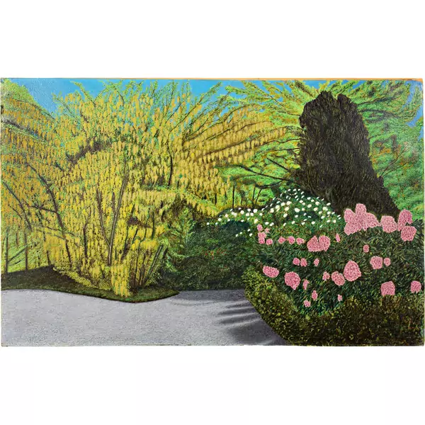 Adolf Dietrich — Goldregen im Eugensberg — Galerie Kornfeld