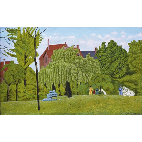 Adolf Dietrich — STADTPARK IN LUDWIGSHAFEN, 1925 PARK IN THE CITY OF LUDWIGSHAFEN, 1925