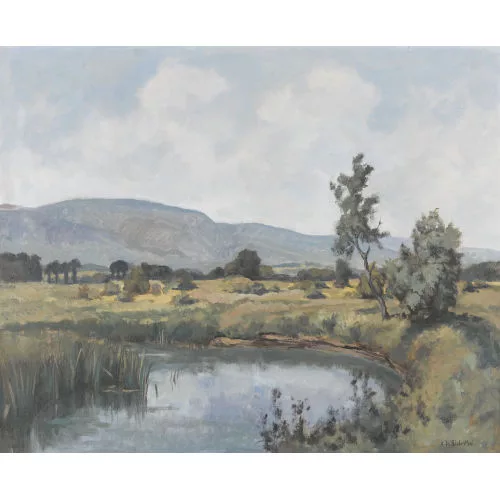 Adolphe de Siebenthal — Sommerliche Landschaft.