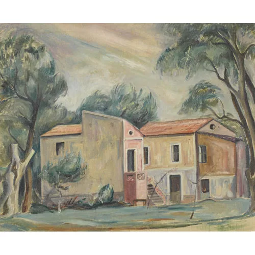 Adolphe Milich — Landhaus im Süden.