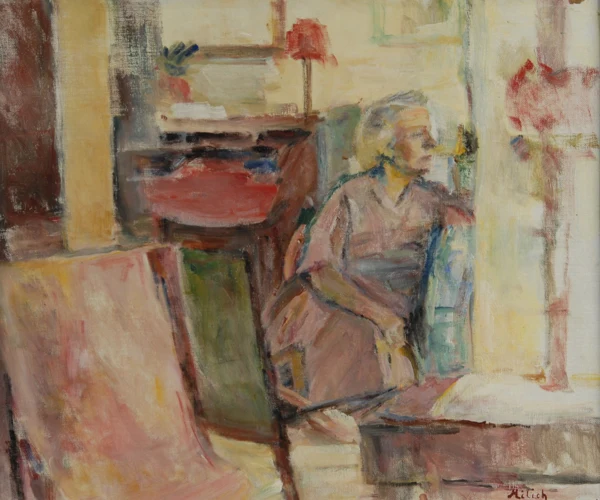 Adolphe Milich — Dans le salon