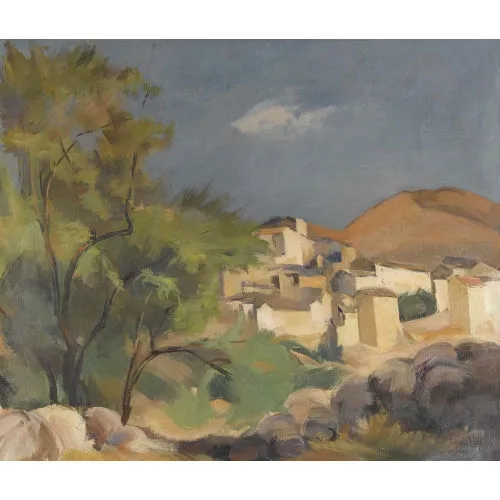 Adolphe Milich — "Corsican Landscape".