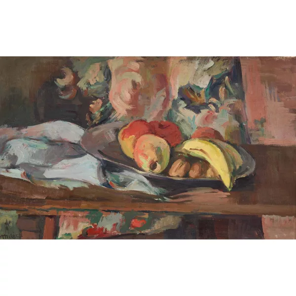 Adolphe Milich — Nature morte aux fruits.