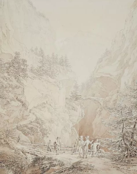 Adrian Zingg — Auf der Via Mala in den Schweizer Alpen