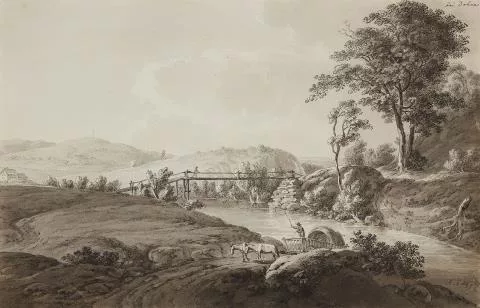 Adrian Zingg — Landschaft bei Dohna