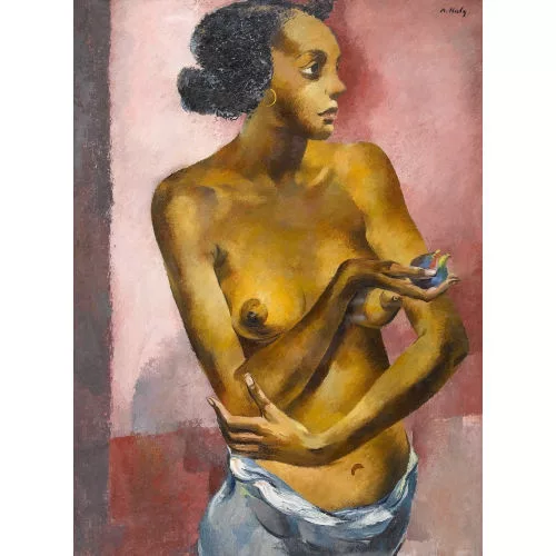 Adrien Holy — Buste de femme noire.