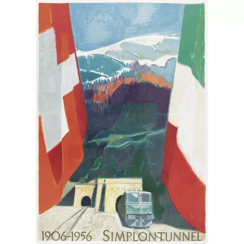Adrien Holy — "1905-1956 Simplontunnel".