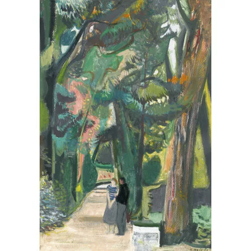 Adrien Holy — Liebespaar im Wald.