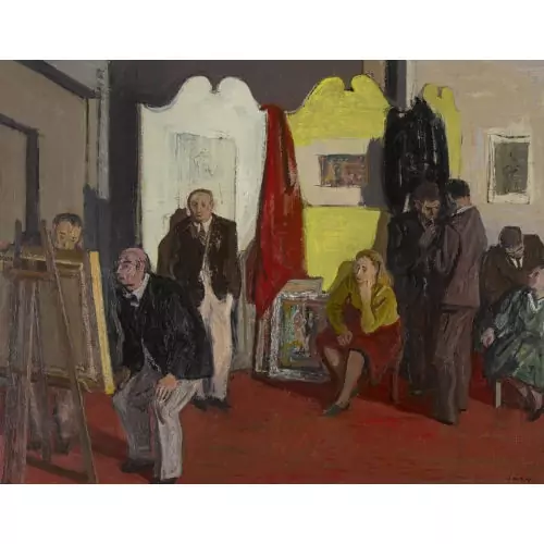 "L′intérieur d′atelier"