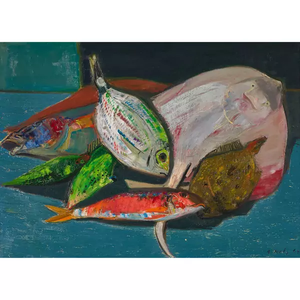 Nature morte aux pêches