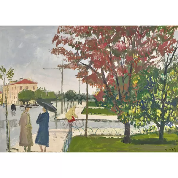 "Locarno sous la pluie"