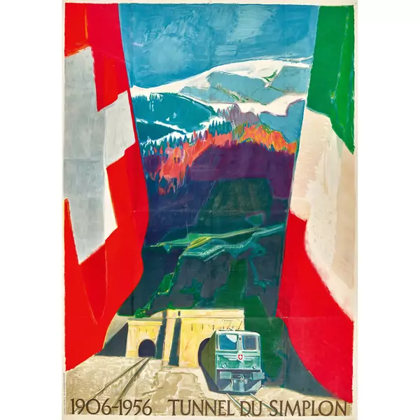 "1906-1956 Tunnel du Simplon"