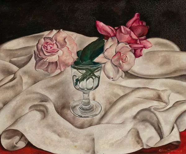 Nature morte aux roses