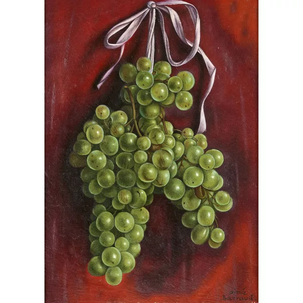 Aimé Barraud — Nature morte aux raisins.