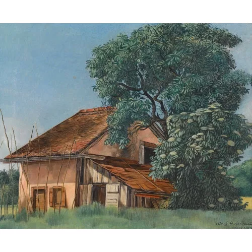Aimé Barraud — Haus bei Mornex.