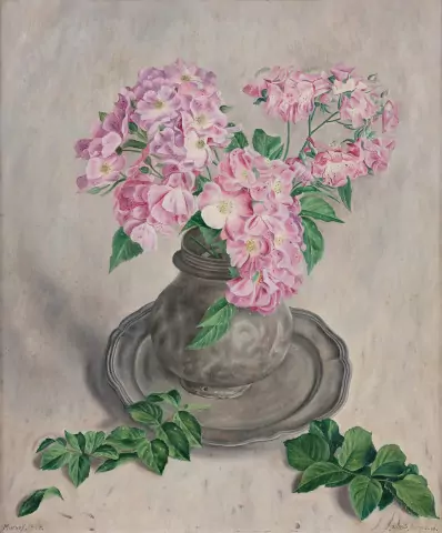 Stillleben mit Hortensien, 1934