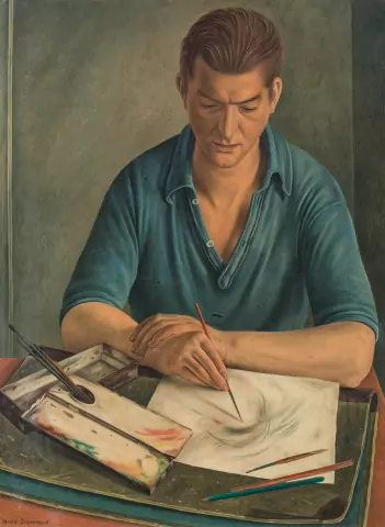 L'aquarelliste, um 1934