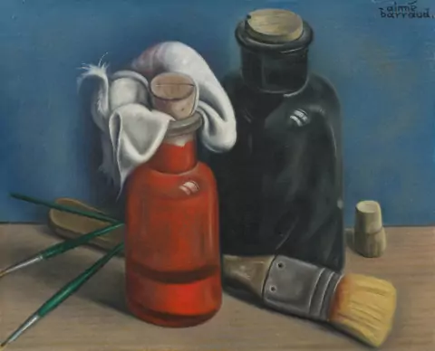 Les utensiles du peintre