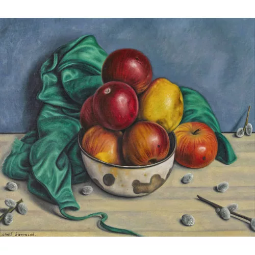Aimé Barraud — Nature morte aux pommes.