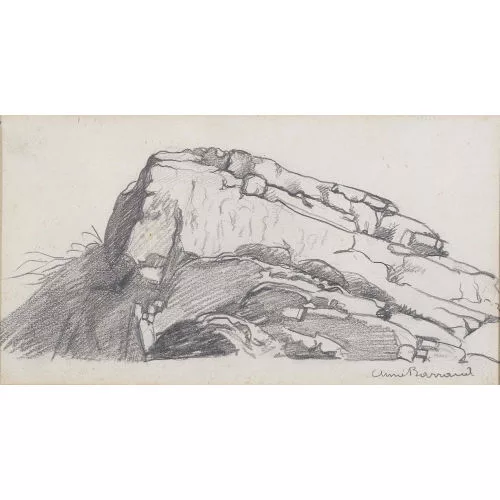 Aimé Barraud — Steinmassiv.