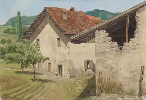 Ferme dans la campagne genevoise