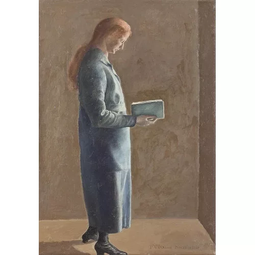 Aimé Barraud — "Femme lisante".